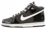 Nike Dunk PRM Woodgrain Slip Resistant, Lightweight, And Breathable High top Skateboard Shoes Unisex Black Gray