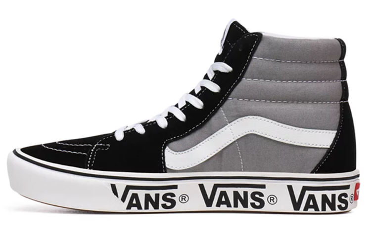 Sk8 Vans-Hi ComfyCush 'Tape Mix Black Frost Gray'