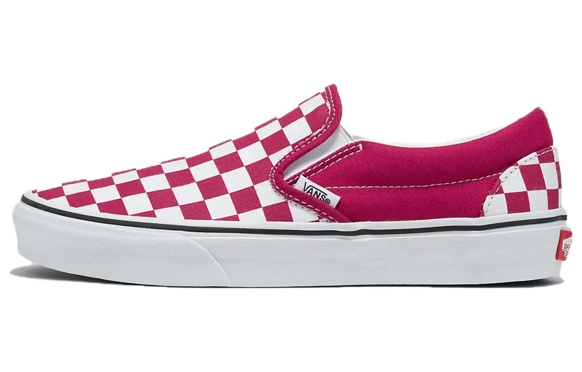 Slip-On Classic Vans 'Checkerboard - Cherries Jubilee'