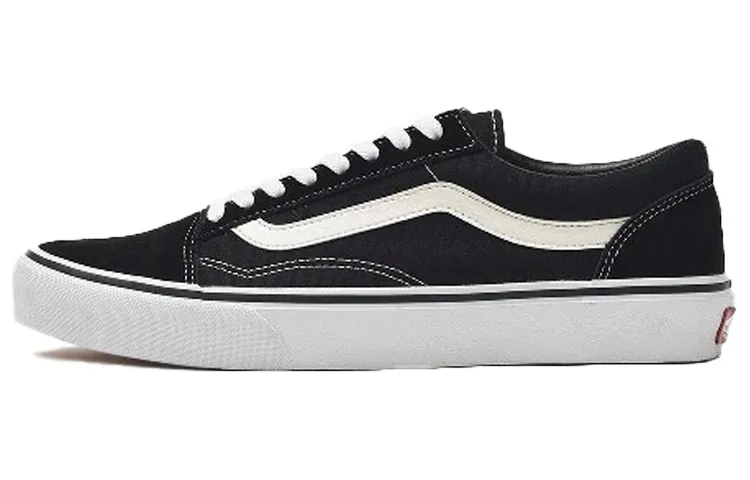 Vans Old Skool Abrasion Resistant Low top Skateboard Shoes Unisex Black