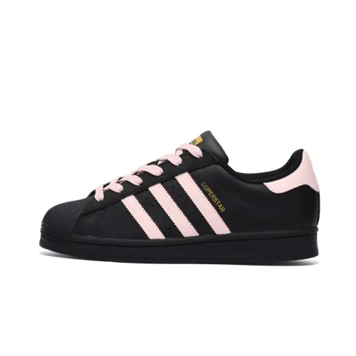 Adidas Originals SUPERSTAR Slip Resistant Abrasion Resistant Low top Skateboard Shoes Unisex Black