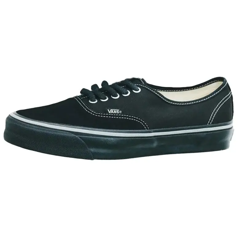 WORKSOUT x Vans Abrasion Resistant Abrasion Resistant Low top Skateboard Shoes Unisex Black