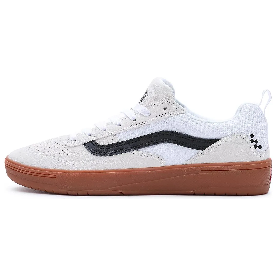 Zahba Vans 'White Black Gum'