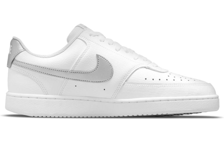 Женские кроссовки Nike Court Vision 1 Low (белый / серый) — фото 2