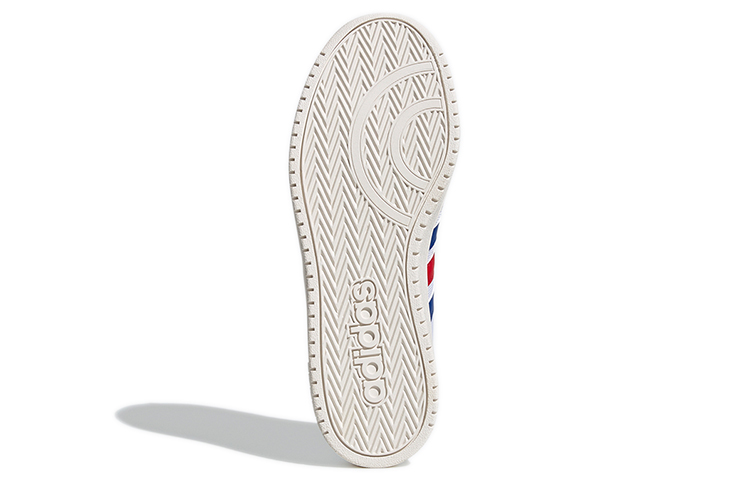 Мужские кеды adidas neo Hoops 2.0 (бело-сине-красный) — Белый / синий / красный — фото 5