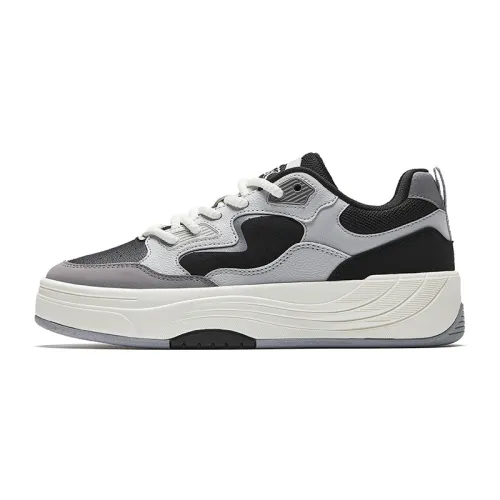 Anta Pg7 Slip Resistant Abrasion Resistant Low top Skateboard Shoes Men's Black Gray