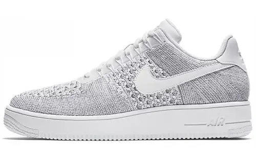 Nike Air Force 1 Flyknit Low top Skateboard Shoes Unisex White