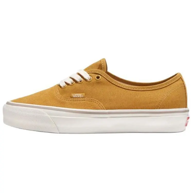 Vans MTE Authentic Reissue 44 Abrasion Resistant Low top Skateboard Shoes Unisex Yellow
