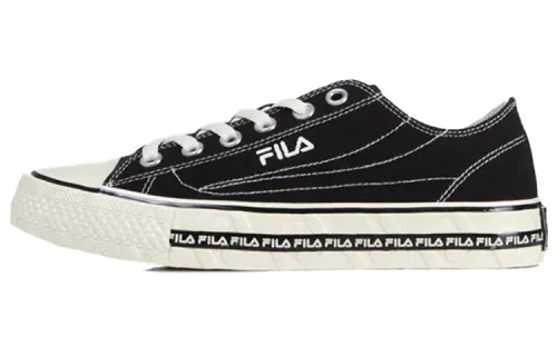 FILA Center Court S Low Top Board Shoes Black/White
