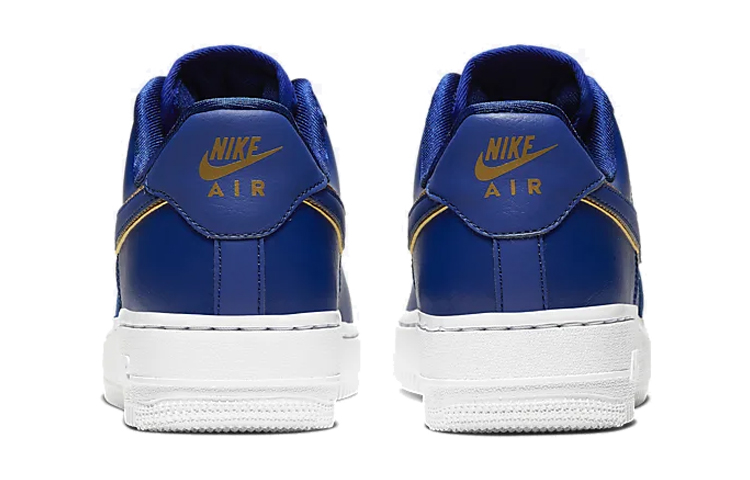 Женские кеды Nike Air Force 1 (синие) — фото 4