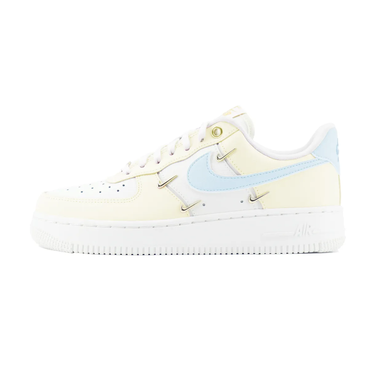 Nike Air Force 1 07LX Low top Skateboard Shoes Unisex Yellow White
