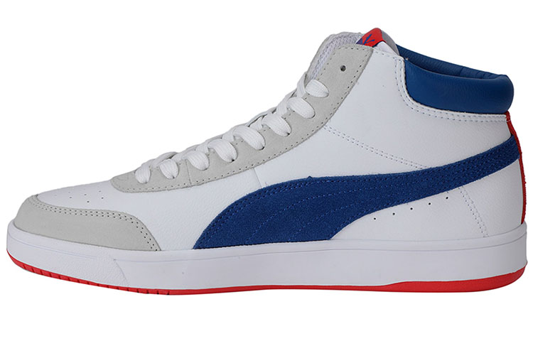 Кеды PUMA Court Legend Sl Collar (бело-серо-синий)