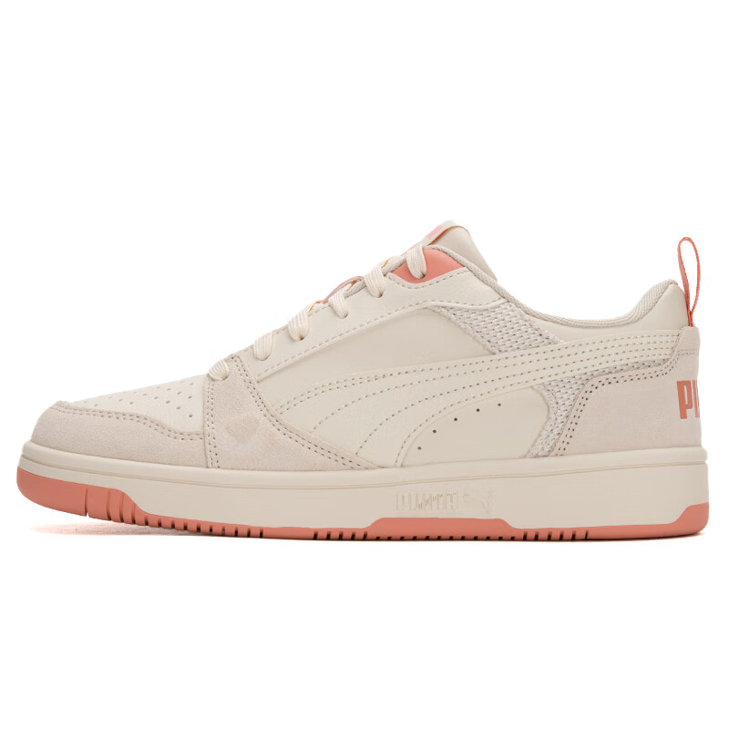 Женские кроссовки PUMA Rebound v6 (бежево-белые)