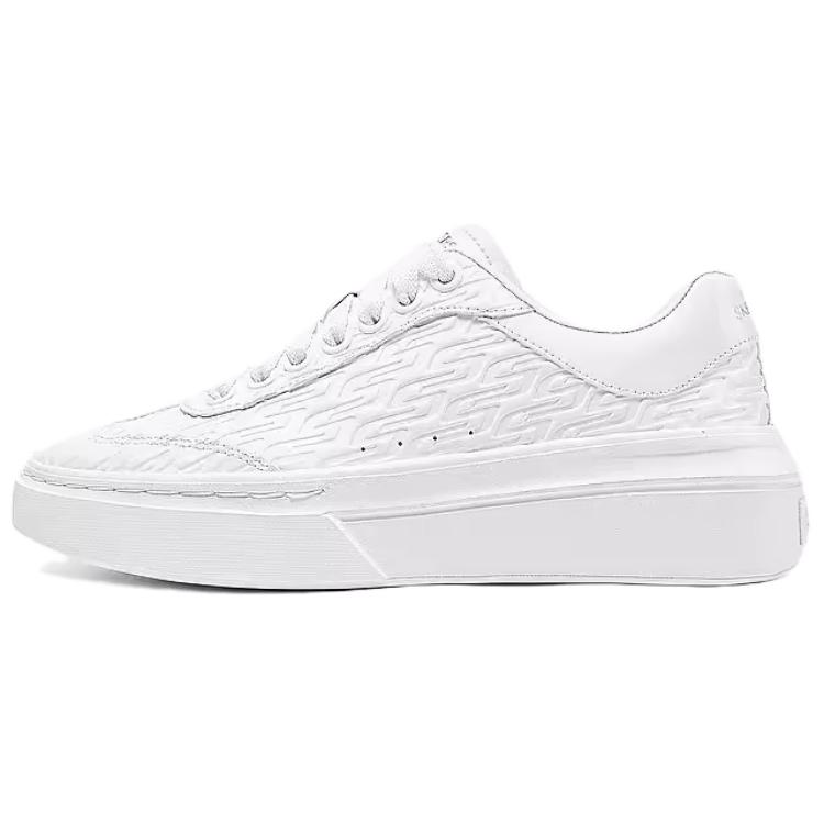 Skechers Court Classics Synthetic Leather Breathable Support Low top Skateboard Shoes Women's White