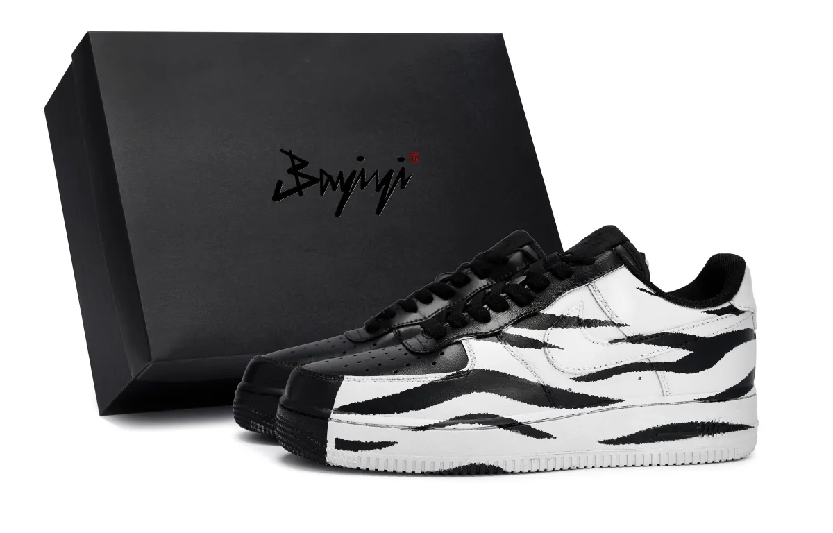 Nike Air Force 1 Slip Resistant Abrasion Resistant Slip Resistant Abrasion Resistant Low top Skateboard Shoes Unisex