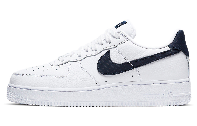 Nike Air Force 1 Craft synthetic leather artificial leather Comfortable daily wrapping non-slip wear-resistant low top shoes Men and women Similar to white and black