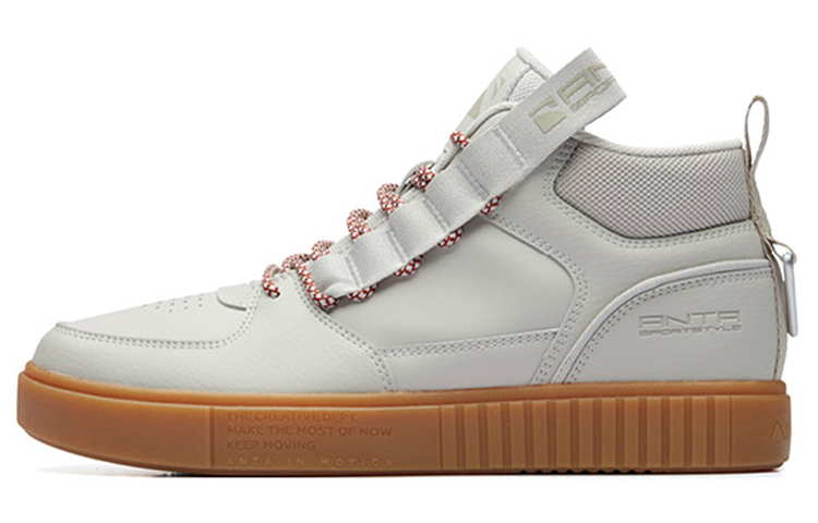 Anta Life Collection Mid top Skateboard Shoes Men's Gray