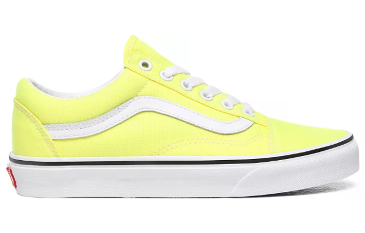 Кеды Vans Old Skool Neon (желтый) — фото 2