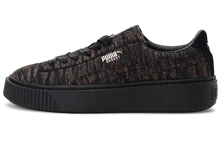 PUMA Basket Platform 'Velvet Rope Black' Women's
