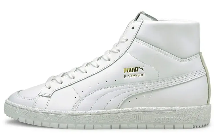PUMA Ralph Sampson 70 Mid Suit Trainers Board Shoes White