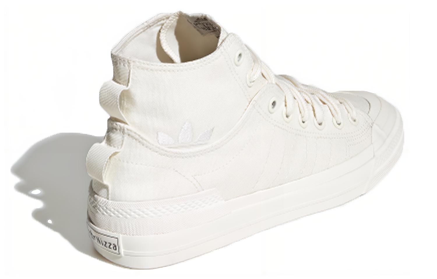 Кеды adidas originals Nizza Hi DL (белые) — Белый — фото 4