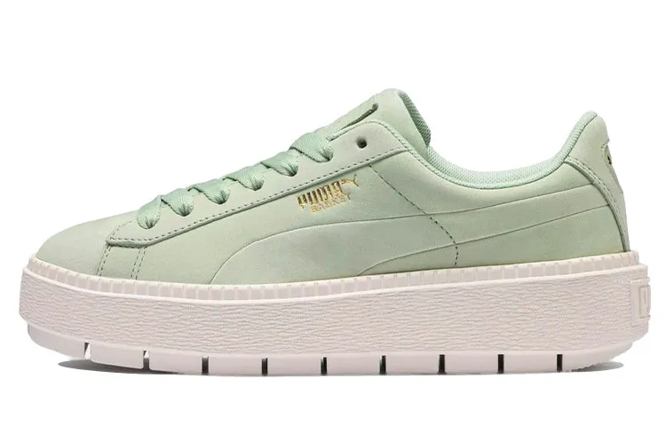 PUMA Platform Trace Skate Shoes Women's Low-top Mint Green