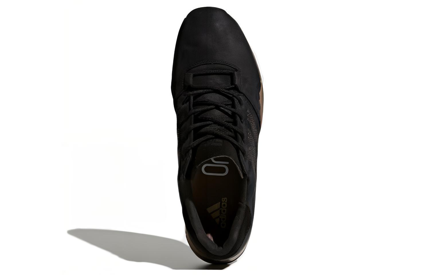 Мужские кеды adidas Anzit Dlx (черно-коричневые) — фото 5