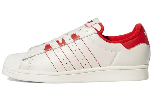 Adidas Superstar 'White Vivid Red'