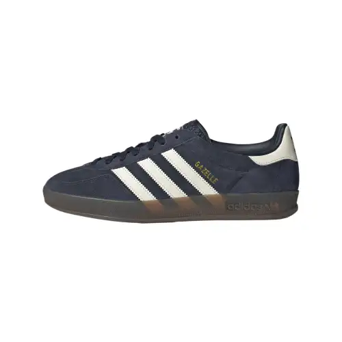 Adidas Originals GAZELLE INDOOR Low top Skateboard Shoes Men's Dark Blue
