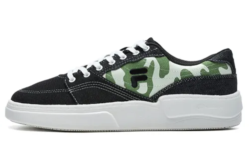 FILA FUSION FLIP Low top Skateboard Shoes Women's Black Green