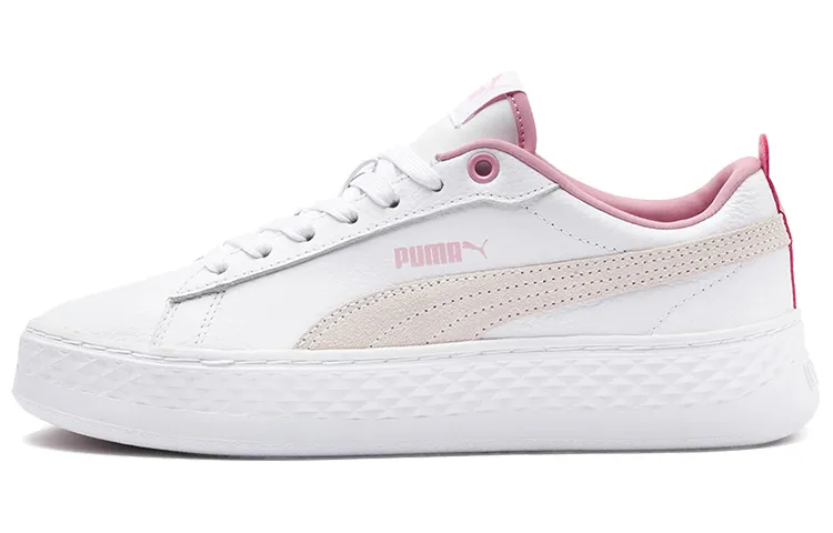 PUMA Smash Platform Low 'White Pale Pink' Women's