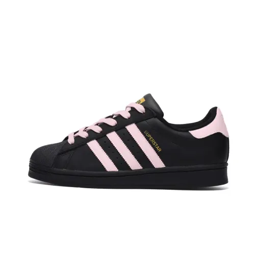 Adidas Originals SUPERSTAR Slip Resistant Abrasion Resistant Low top Skateboard Shoes Unisex Black