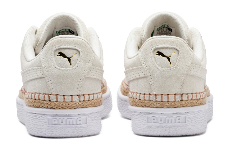 Женские кеды PUMA Suede rdrille (серые) — Серый — фото 4