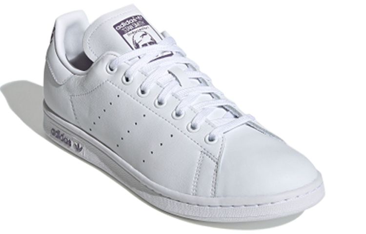 Кеды adidas STAN SMITH (бело-фиолетовые) — фото 3