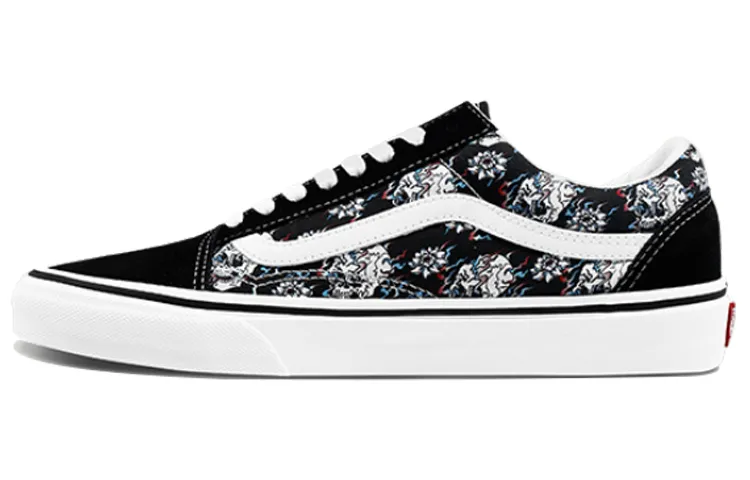 Old Skool Vans 'Flash Skulls'