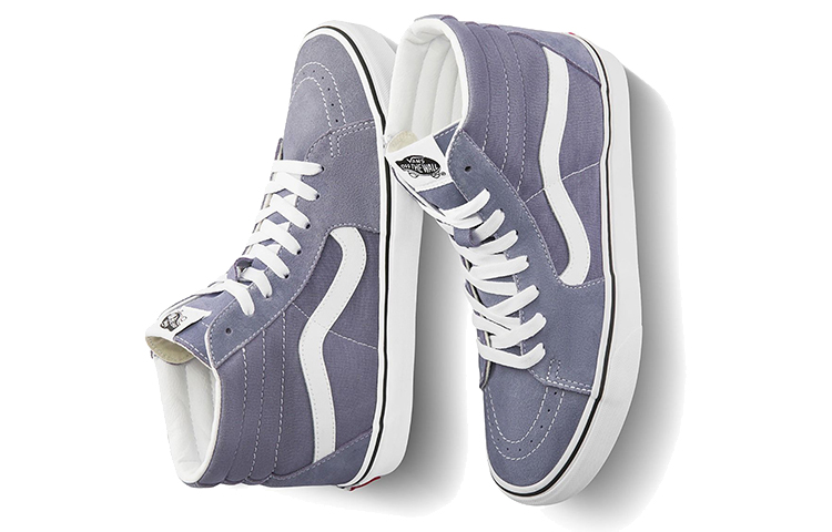 Кеды Vans SK8 (сине-фиолетовые) — Синийфиолетовый — фото 4