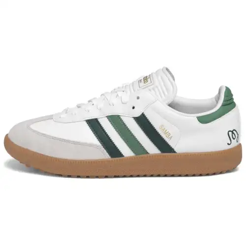 Samba Malbon Golf x Samba Adidas Spikeless Golf 'White Preloved Green'
