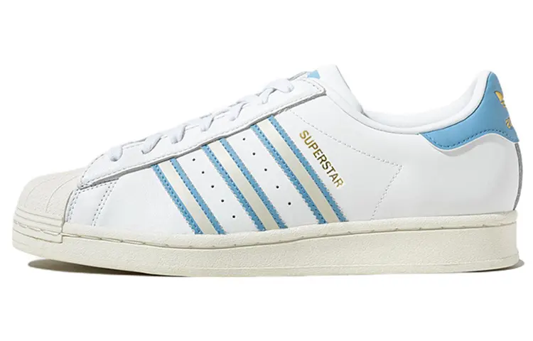 Superstar Adidas Originals 'White Light Blue'