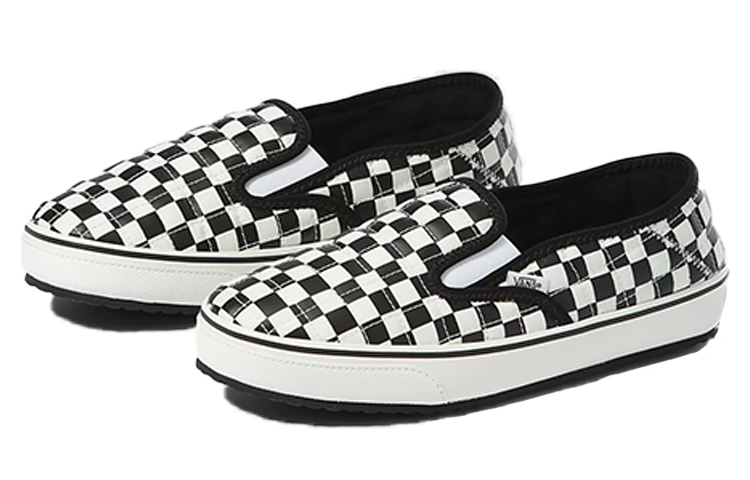 Кеды Vans Slip-Er 2 (черно-белый) — фото 3