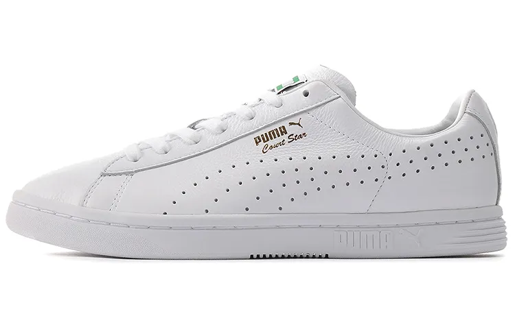 PUMA Court Star Nm Retro Casual Low Tops Skateboarding Shoes Unisex White