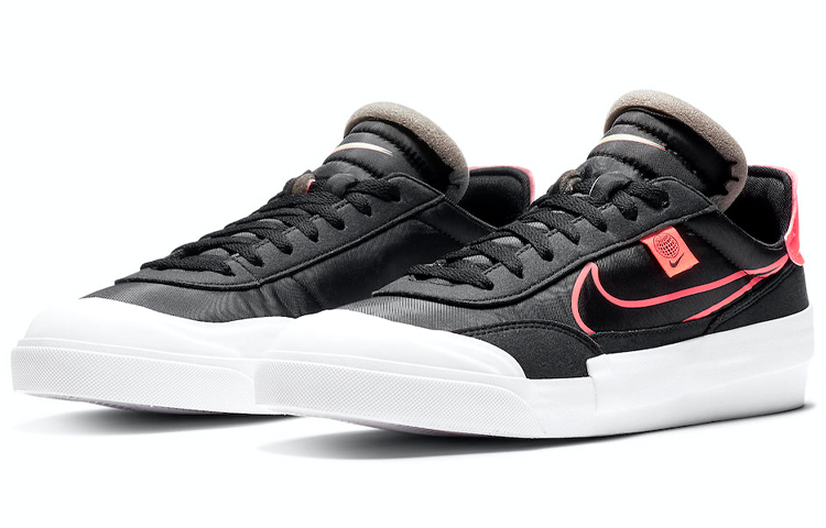 Мужские кеды Nike Drop-Type HBR "Worldwide" (черный/белый/розовый) — Чёрныйбелыйрозовый — фото 2