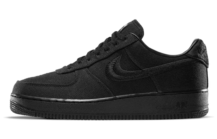 Nike X Stussy Air Force 1 Low 'Triple Black'