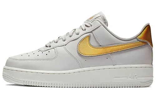 Nike Air Force 1 Low Metallic Platinum Metallic Gold Women's