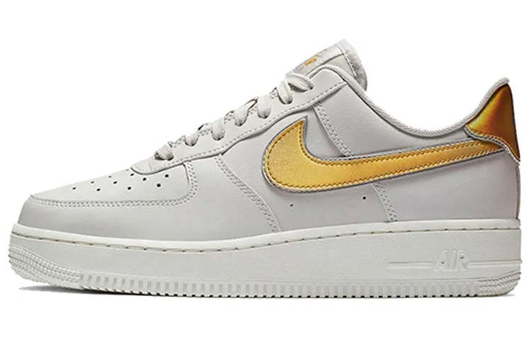 Nike Air Force 1 Low Metallic Platinum Metallic Gold Women's
