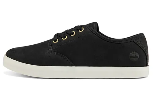 Timberland Skateboard Shoes Women's Low Top Black/White