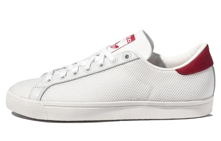 Мужские кеды adidas Rod Laver Vintage (белый/красный) — Белый / красный — фото 1