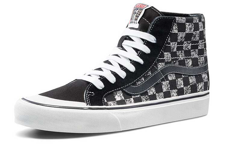 Кеды Vans SK8 (черно-белые) — Чёрный / белый — фото 2