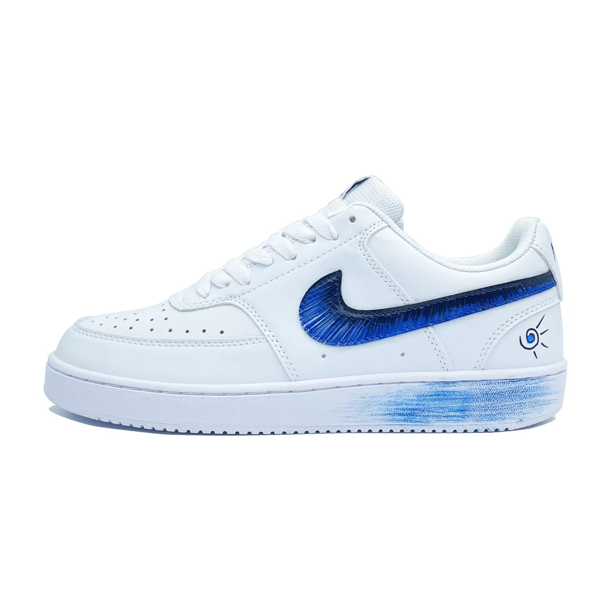 Nike Court Vision Angel Eyes Low top Skateboard Shoes Unisex White