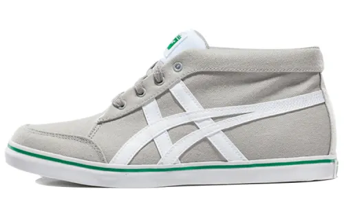 Onitsuka Tiger Renshi Cv Lightweight Mid top Skateboard Shoes Unisex Gray Green