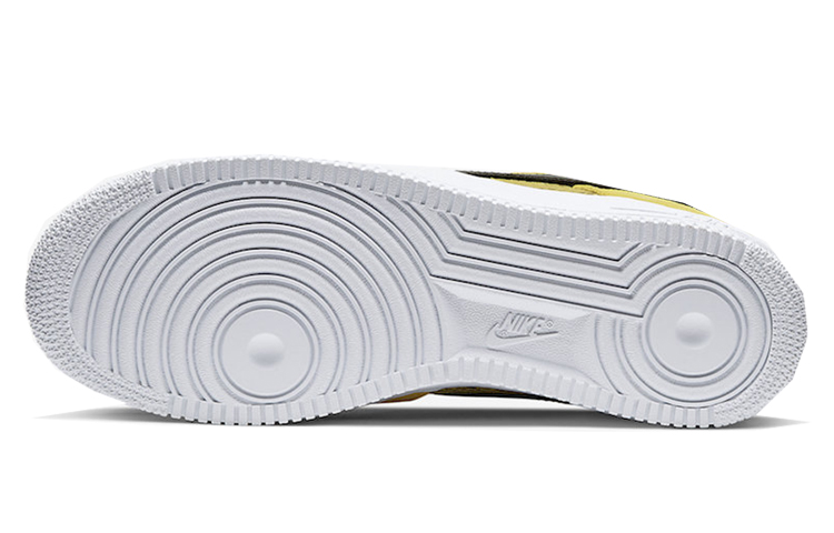 Мужские кроссовки Nike Air Force 1 Yellow Snakeskin (желтый) — фото 5